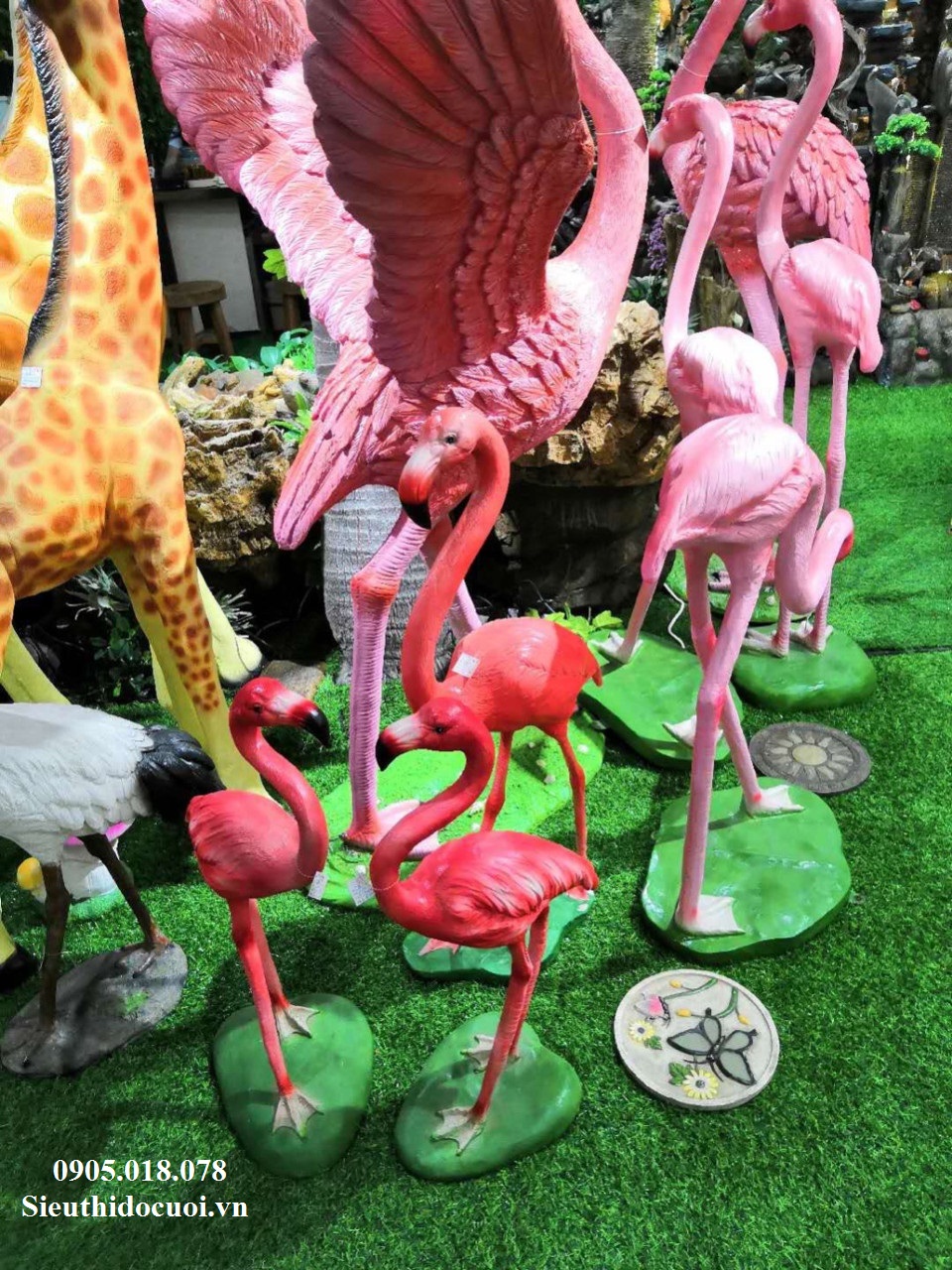 Hồng Hạc trang trí Hồng Hạc trang trí