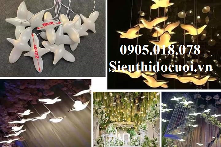 Mẫu treo Decor cho nhà hàng, rạp cưới, cổng cưới Mẫu treo Decor cho nhà hàng, rạp cưới, cổng cưới