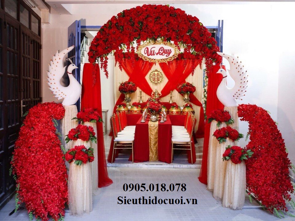 Cổng hoa cưới giá rẻ Cổng hoa cưới giá rẻ