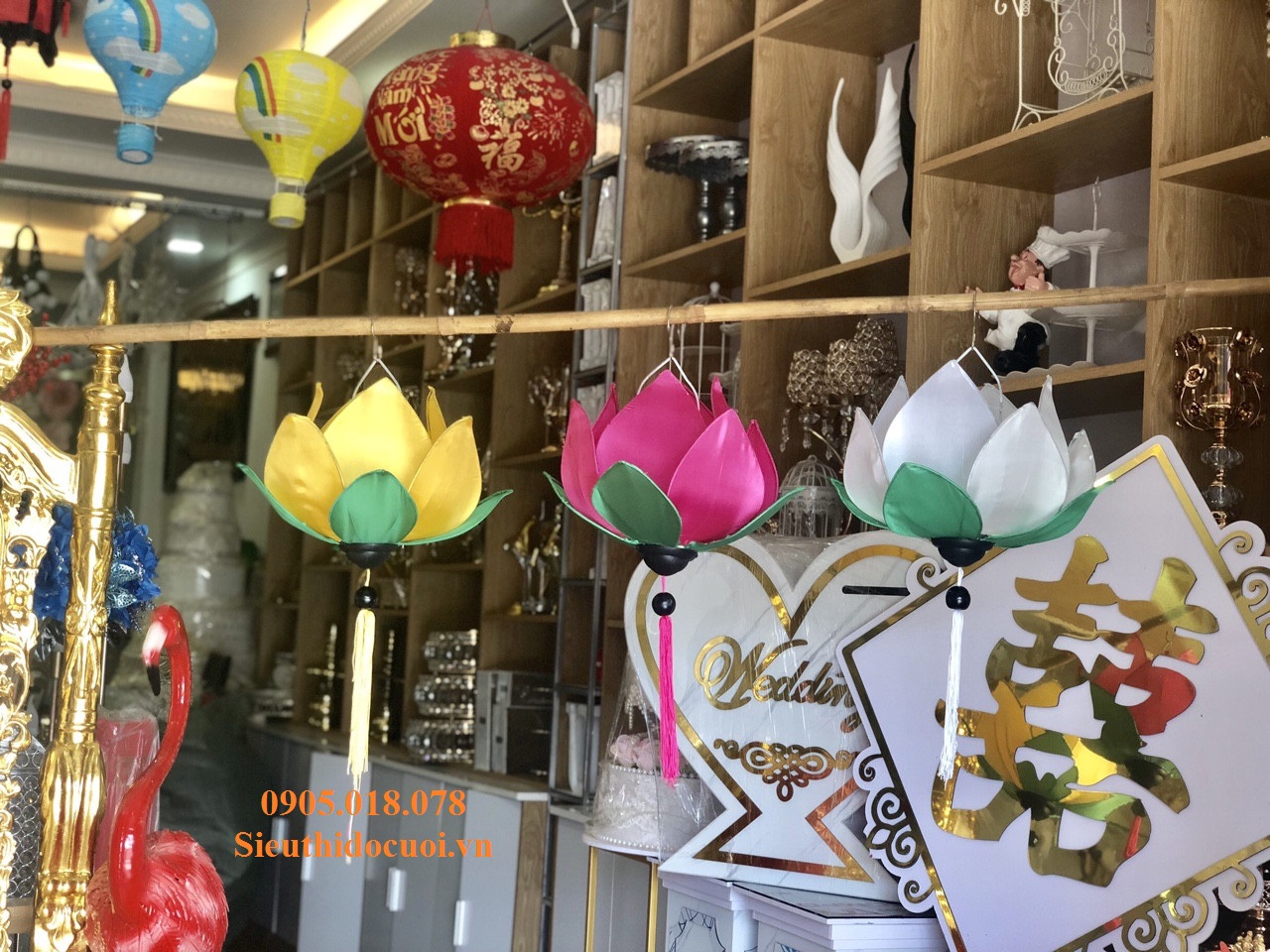 Lồng đèn trang trí cưới, Lồng đèn trang trí tết, Lồng đèn hoa sen Lồng đèn trang trí cưới, Lồng đèn trang trí tết, Lồng đèn hoa sen