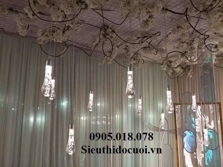 Mẫu treo Decor cho nhà hàng, rạp cưới, cổng cưới Mẫu treo Decor cho nhà hàng, rạp cưới, cổng cưới