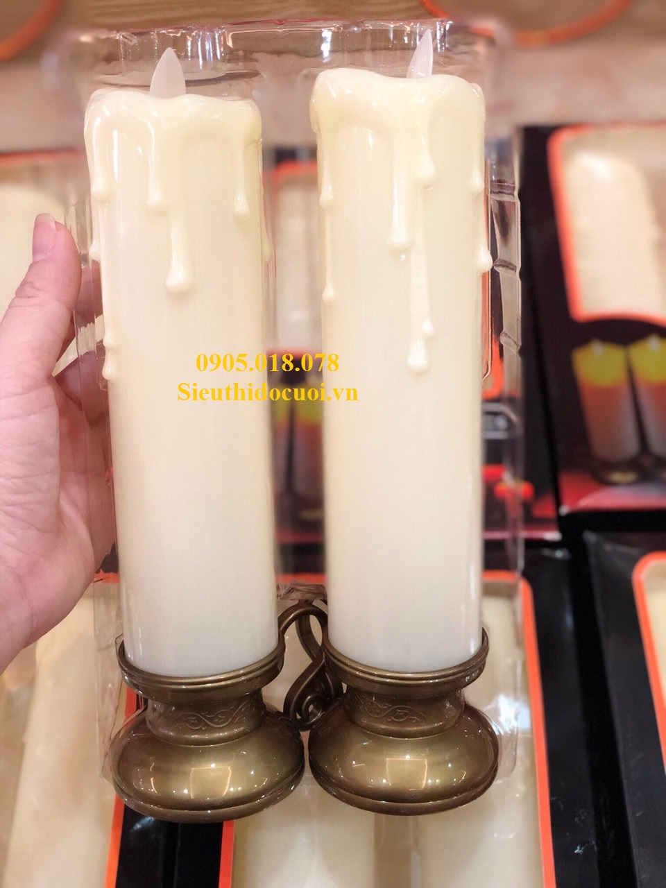 Nến điện tử giá rẻ Nến điện tử giá rẻ