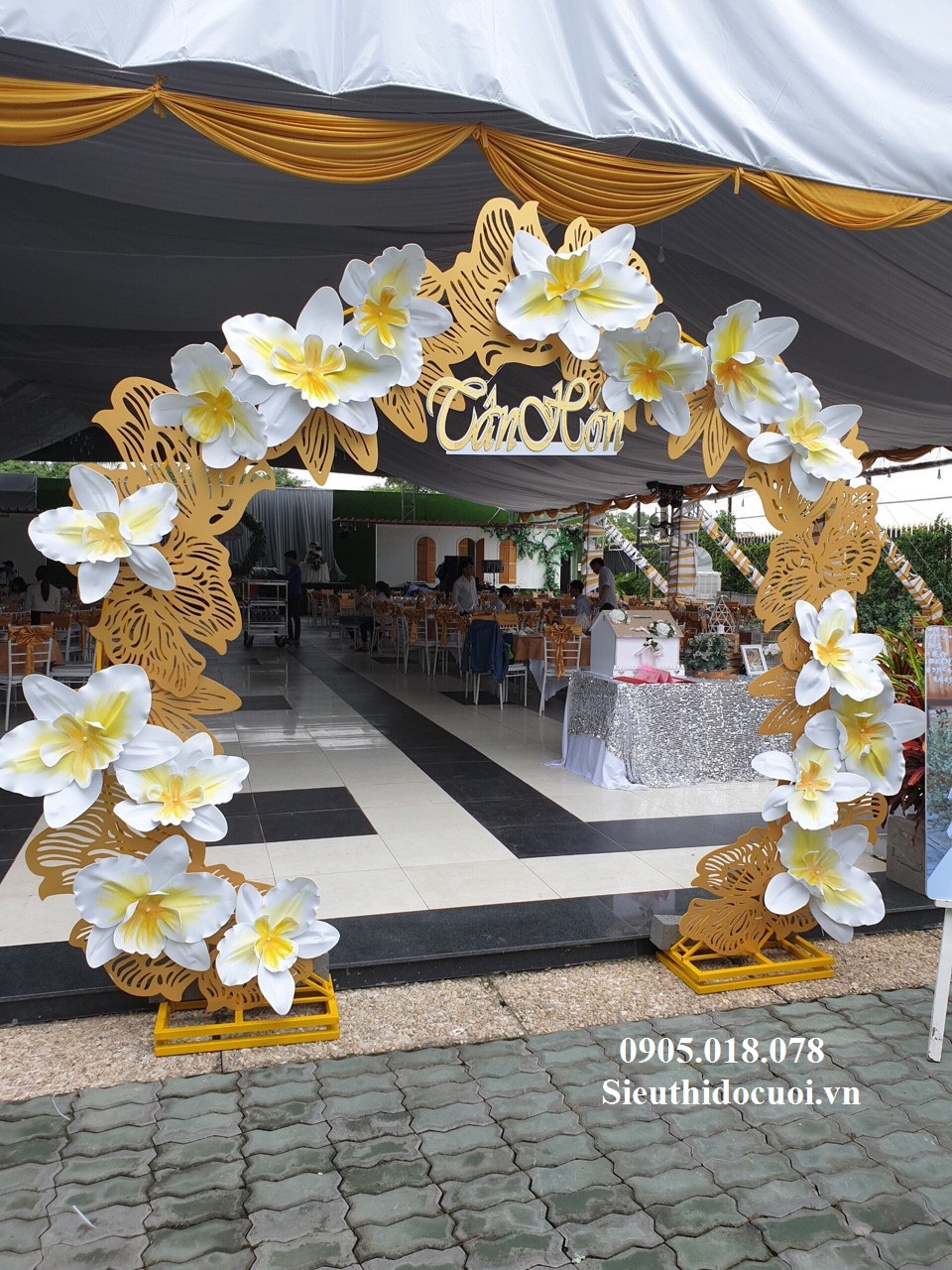 Cổng hoa cưới Cổng hoa cưới