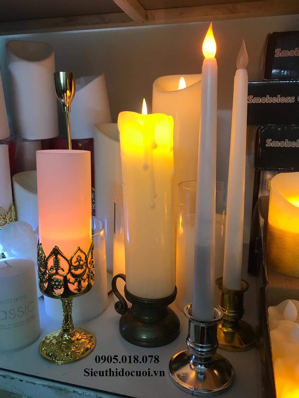 Nến điện tử giá rẻ Nến điện tử giá rẻ