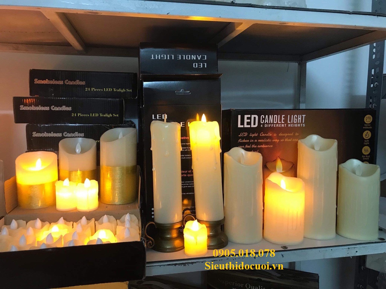 Nến điện tử giá rẻ Nến điện tử giá rẻ