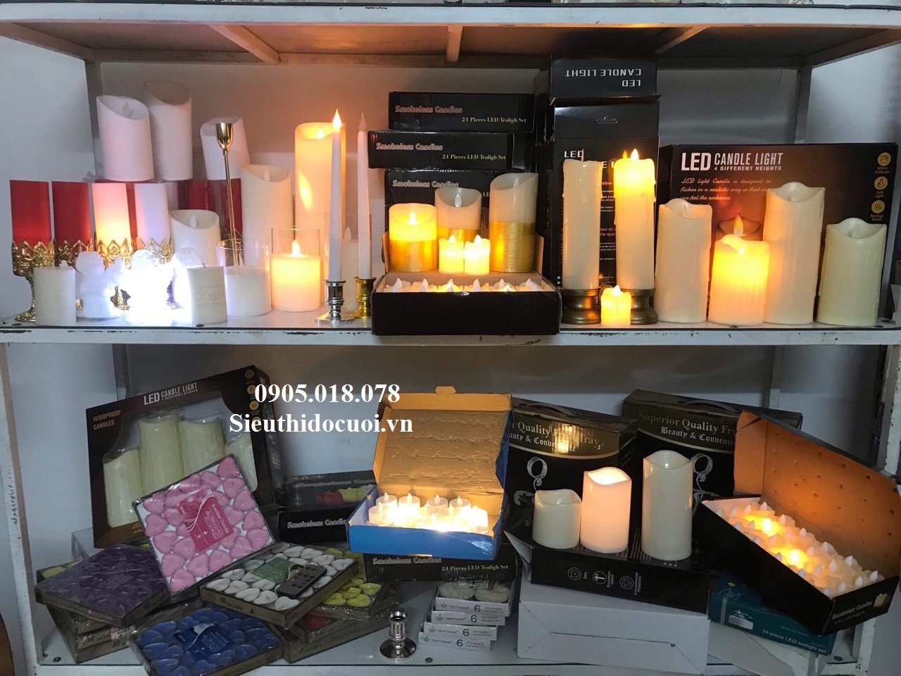 Nến điện tử giá rẻ Nến điện tử giá rẻ