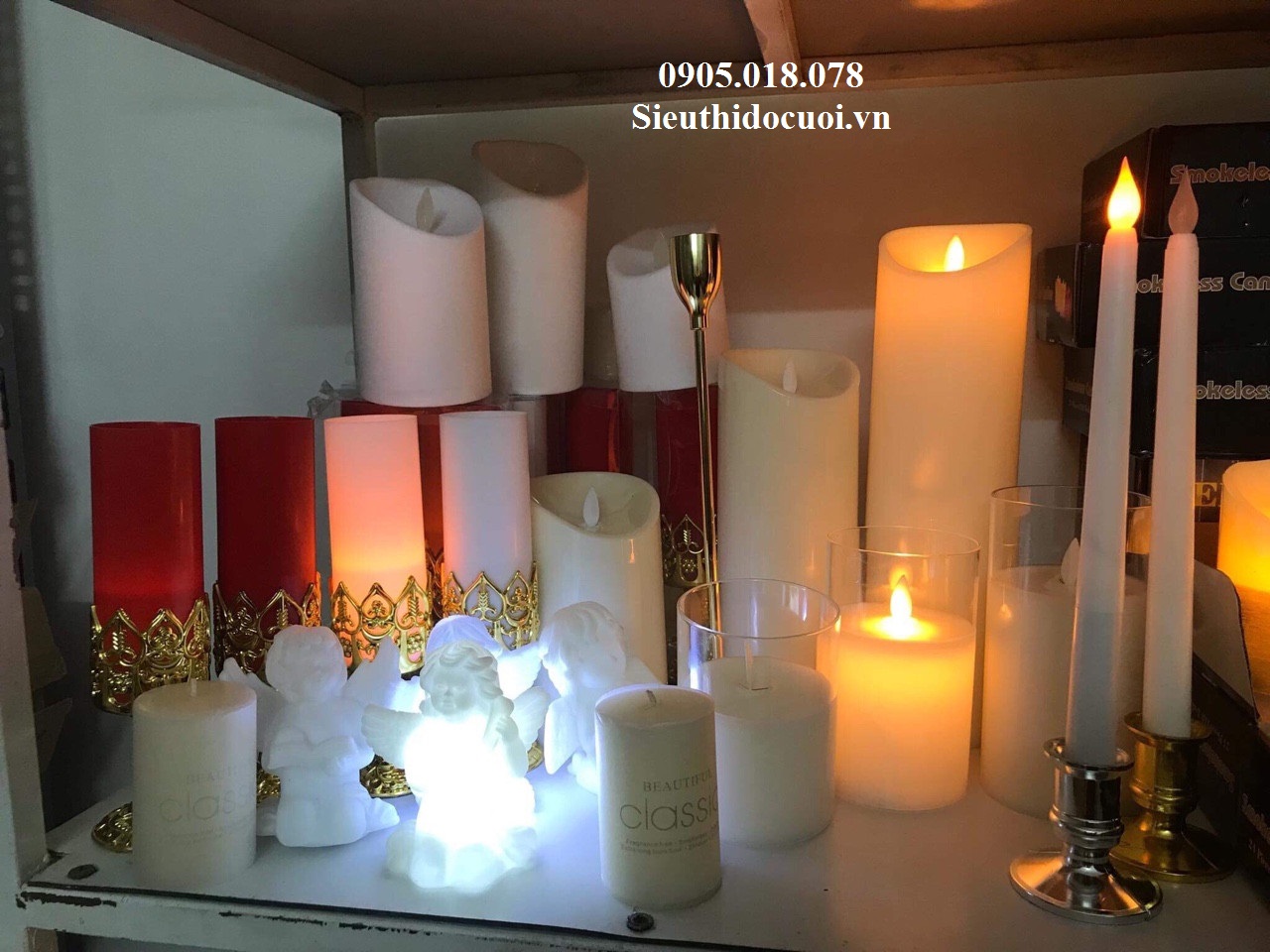Nến điện tử giá rẻ Nến điện tử giá rẻ