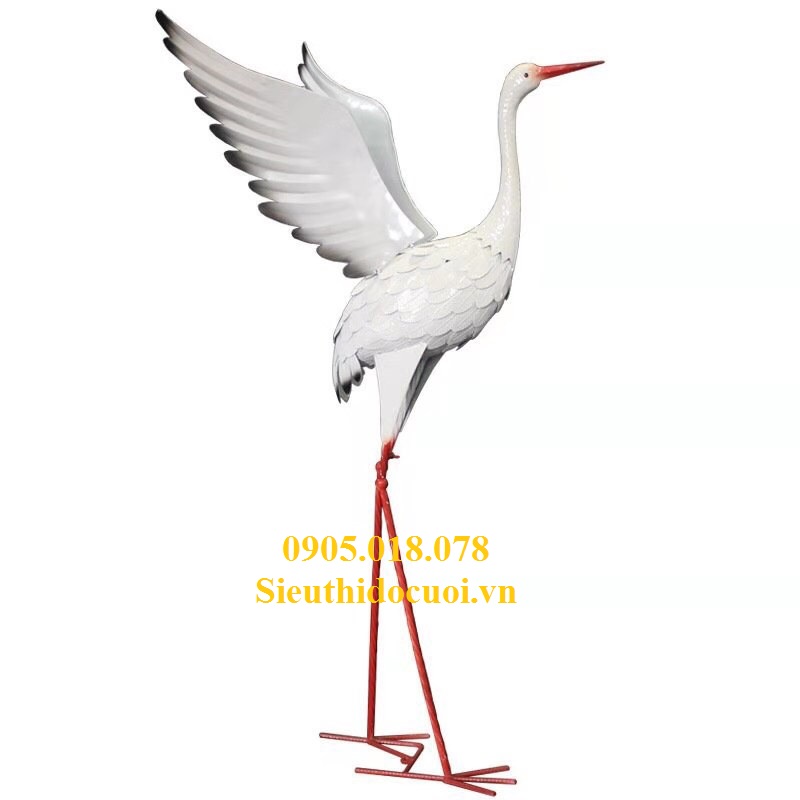 Chim Hạc trang trí, Chim Công trang trí Chim Hạc trang trí, Chim Công trang trí