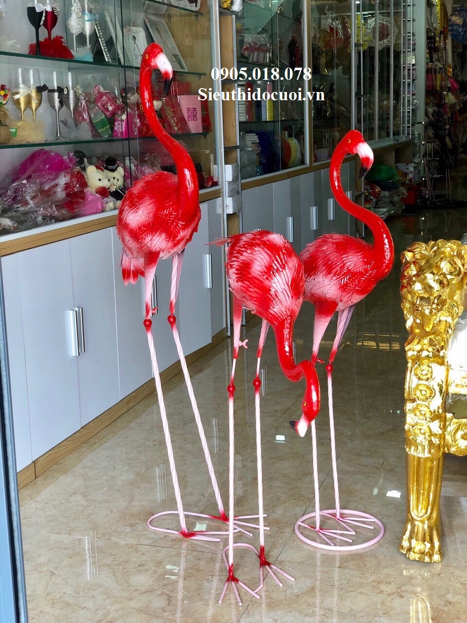 Chim Hạc trang trí, Chim Công trang trí Chim Hạc trang trí, Chim Công trang trí