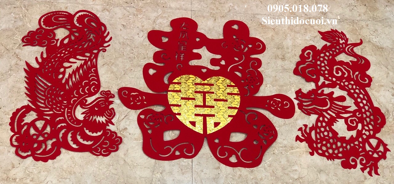 Bộ Hỷ trang trí đám cưới Bộ Hỷ trang trí đám cưới