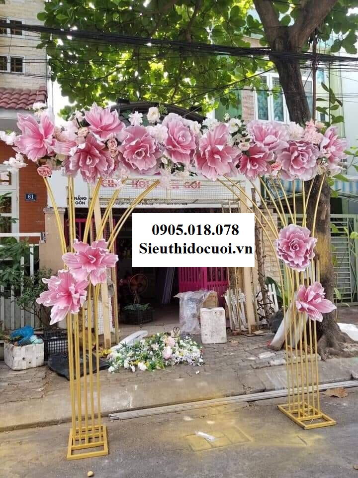 Cổng hoa cưới giá rẻ Cổng hoa cưới giá rẻ