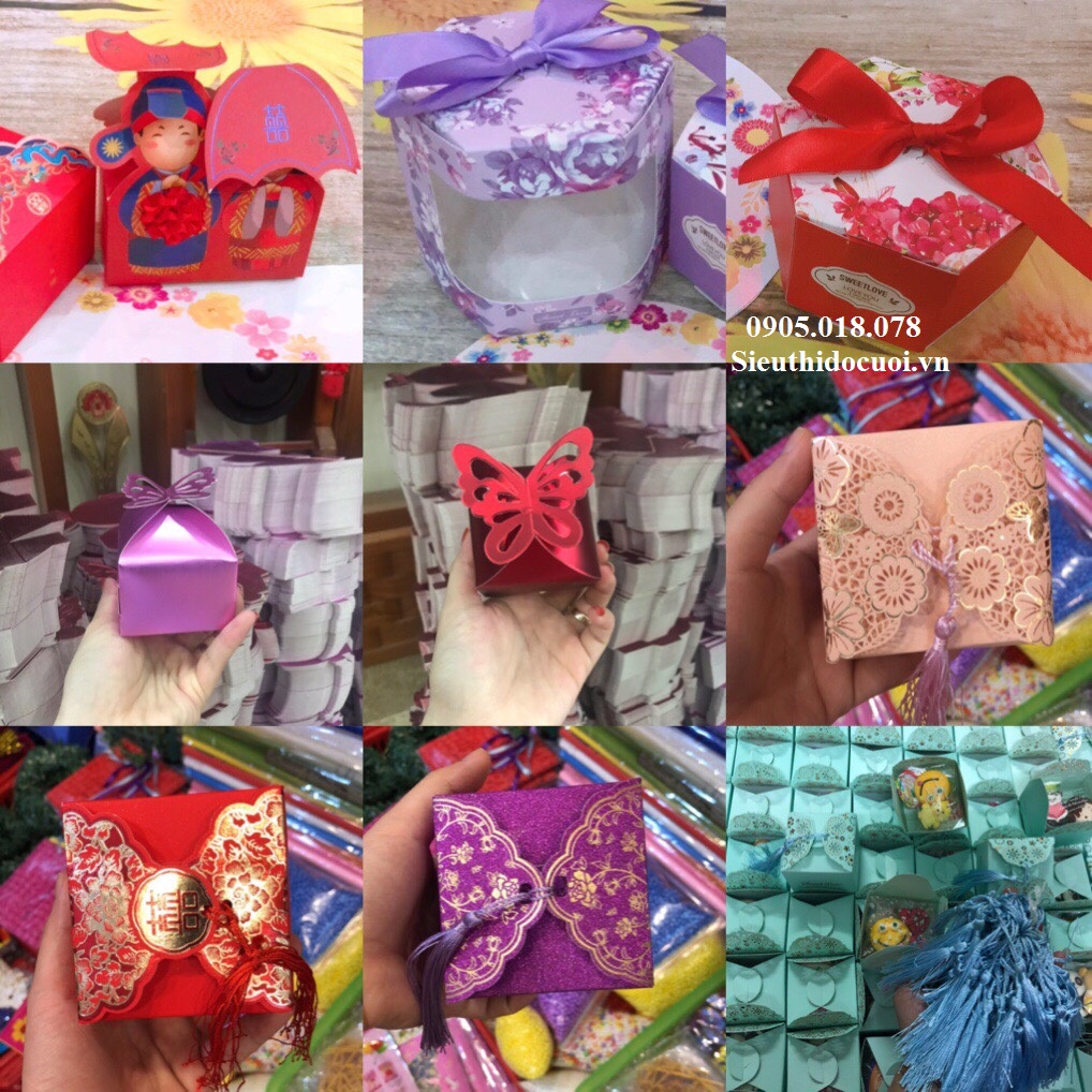 Hộp bánh cưới Hộp bánh cưới