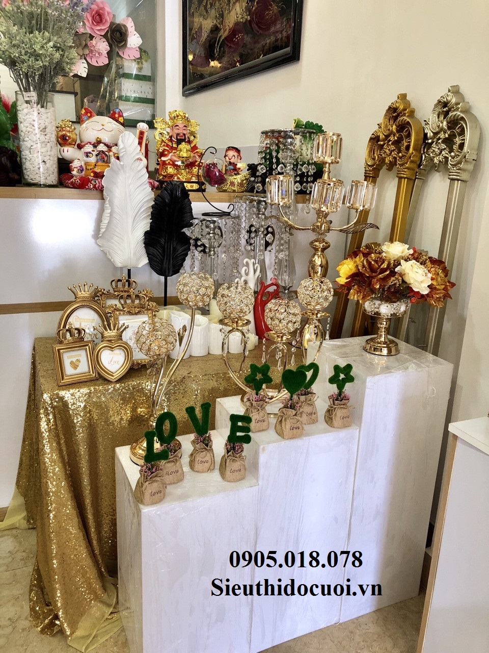 Chân nến kim loại giá rẻ Chân nến kim loại giá rẻ