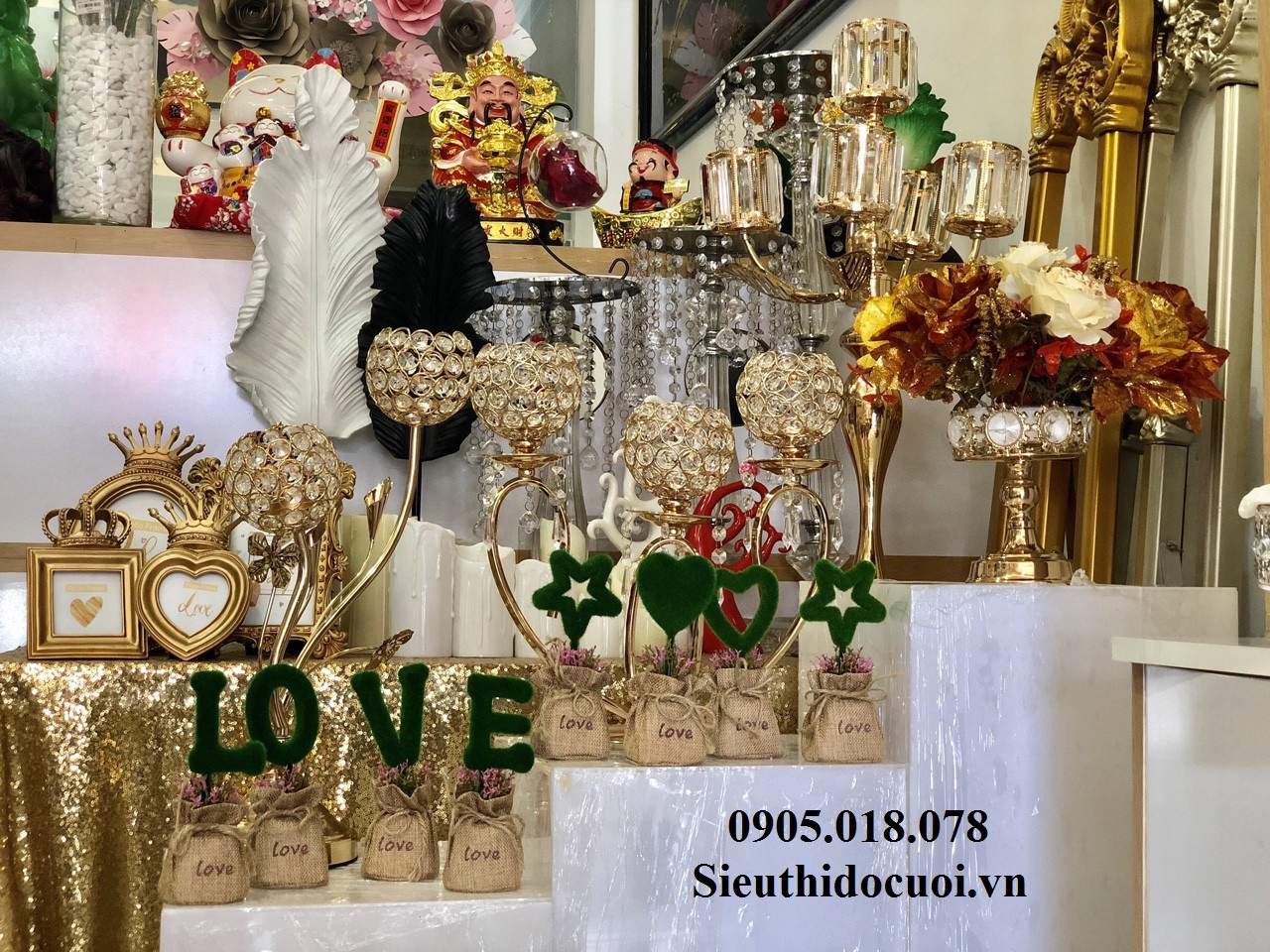 Chân nến kim loại giá rẻ Chân nến kim loại giá rẻ