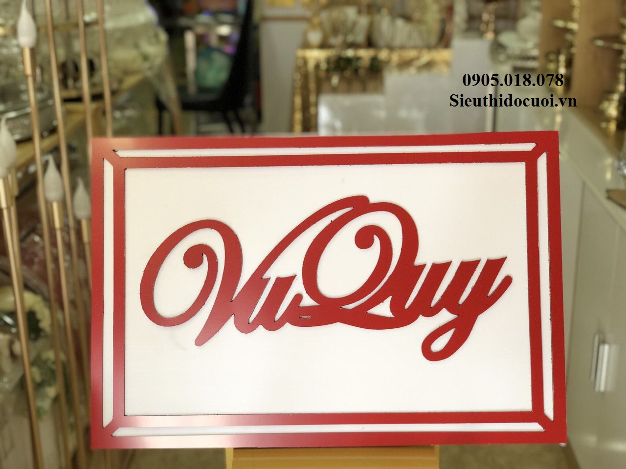 Bảng lễ treo cổng Bảng lễ treo cổng