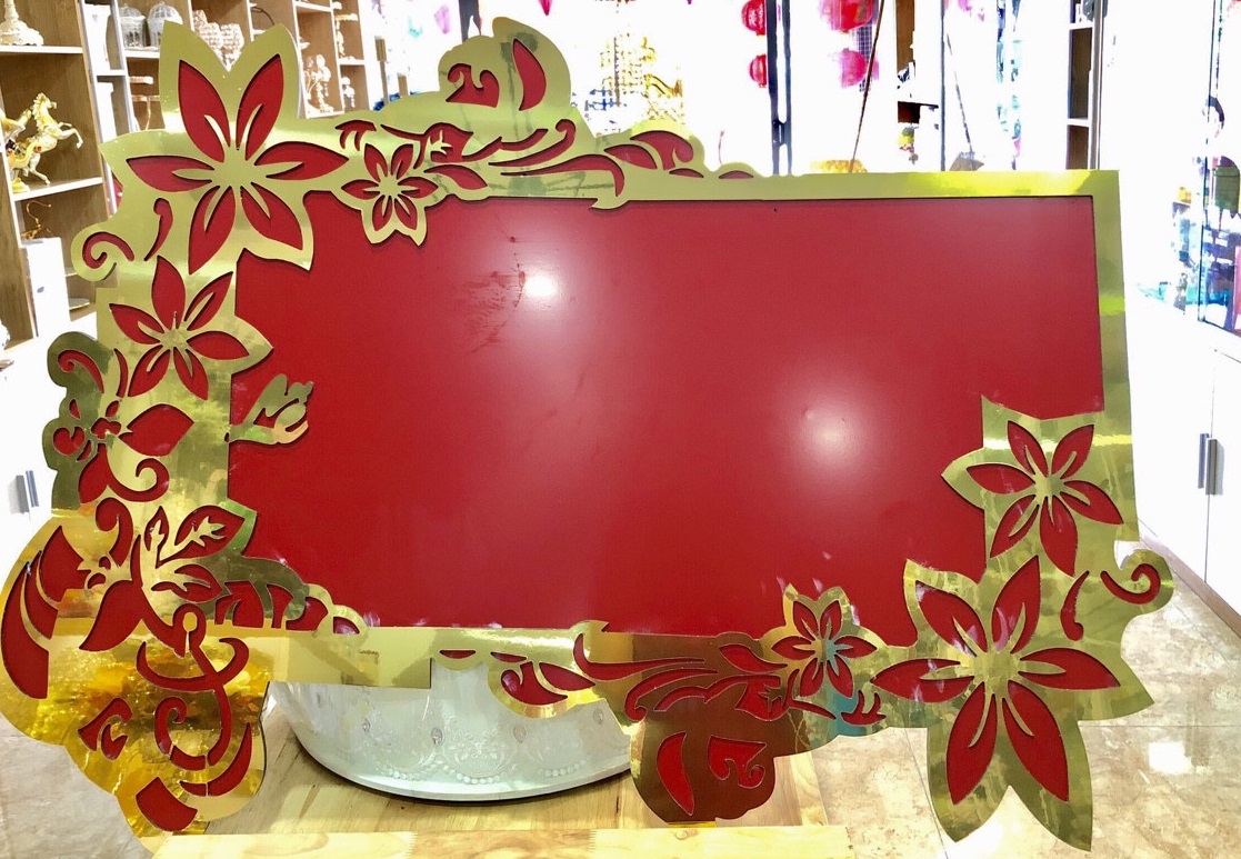 Bảng tên cô dâu chú rể bằng alu và bộ chữ số Bảng tên cô dâu chú rể bằng alu và bộ chữ số