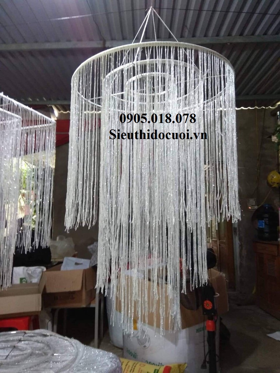 Cài rèm chỉ, cài nơ ghế Cài rèm chỉ, cài nơ ghế