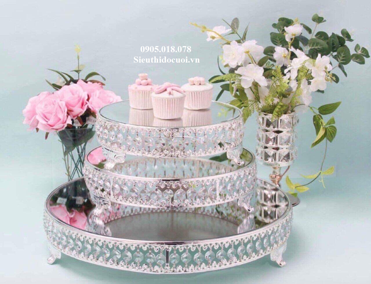 Khay bánh, kệ bánh, giá để bánh, chân bánh kem Khay bánh, kệ bánh, giá để bánh, chân bánh kem