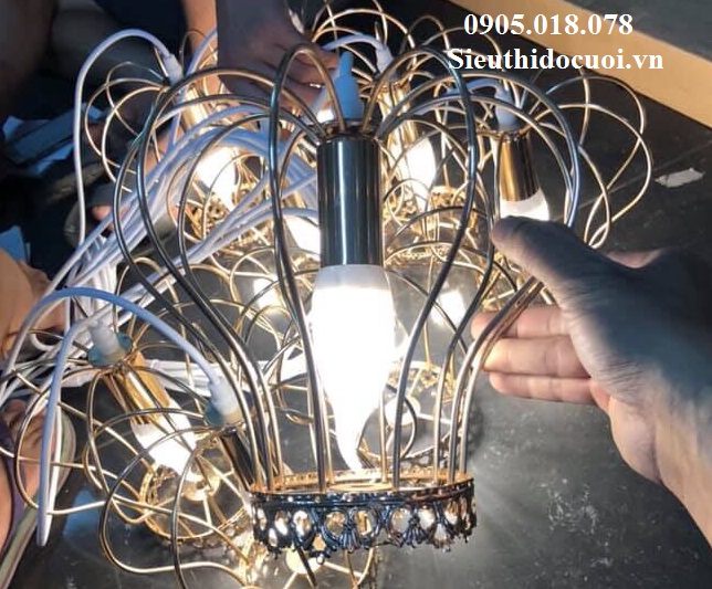 Dây đèn vương miện trang trí Dây đèn vương miện trang trí
