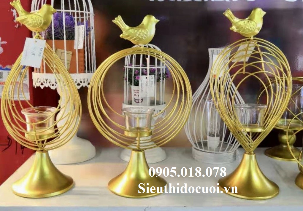 Chân nến kim loại giá rẻ Chân nến kim loại giá rẻ