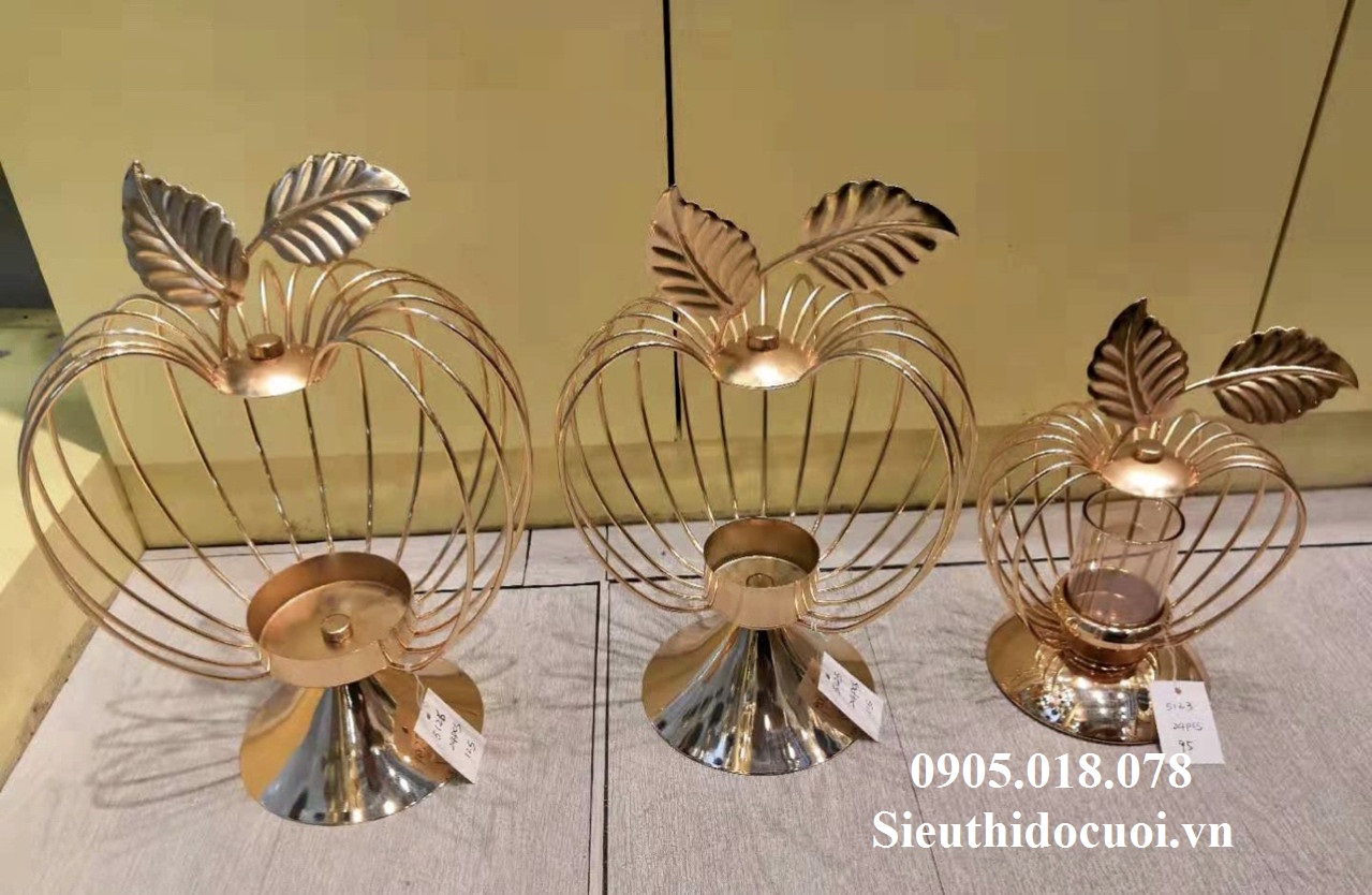 Chân nến kim loại giá rẻ Chân nến kim loại giá rẻ