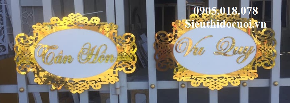 Bảng lễ treo cổng Bảng lễ treo cổng