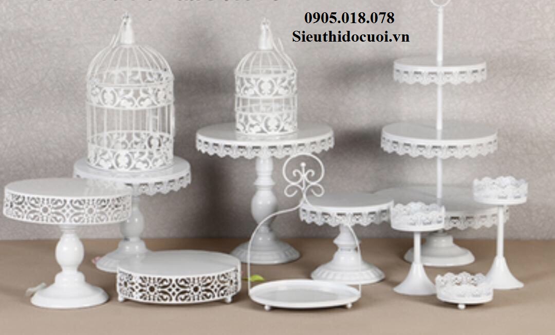 Khay bánh, kệ bánh, giá để bánh, chân bánh kem Khay bánh, kệ bánh, giá để bánh, chân bánh kem
