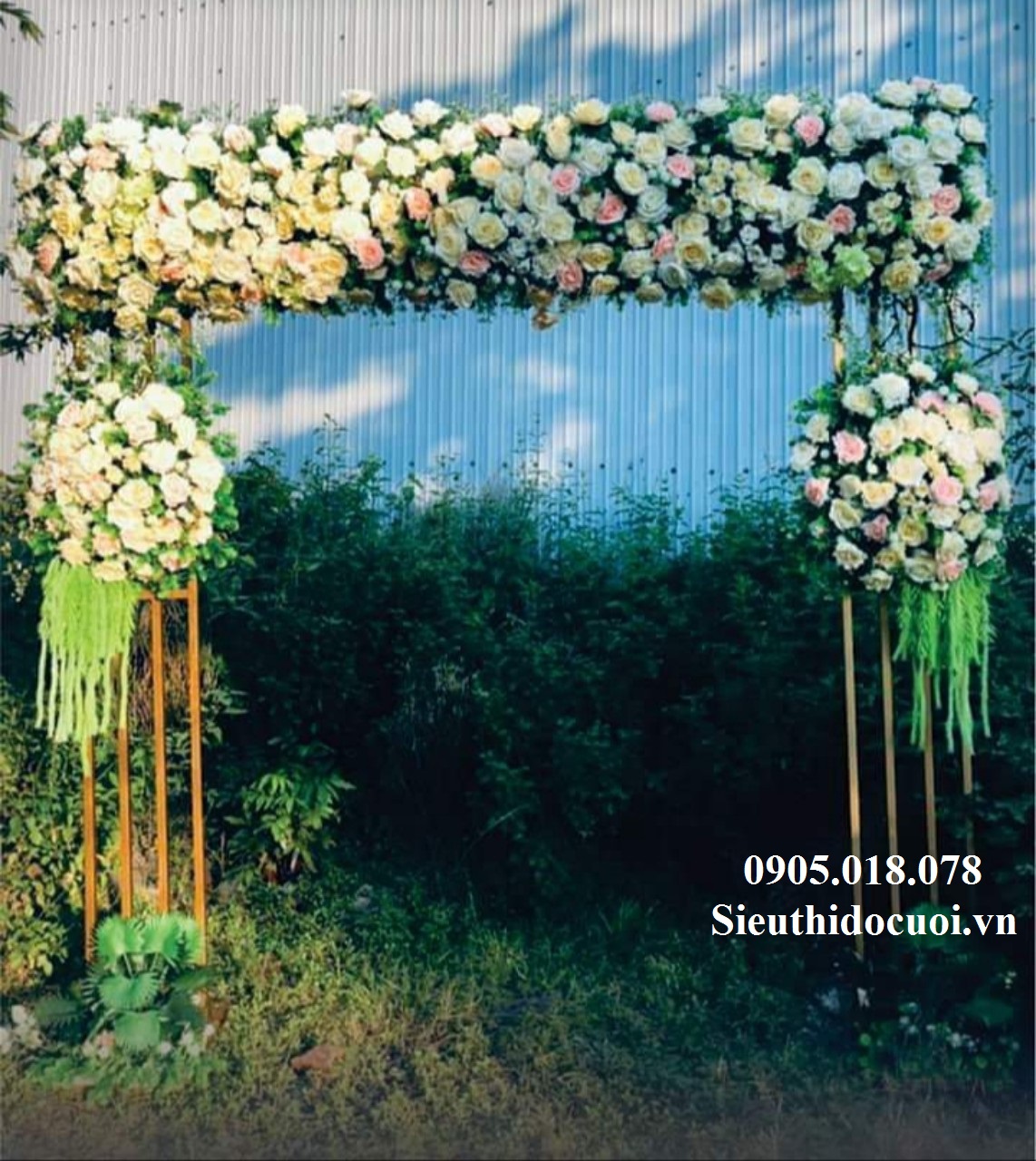 Cổng hoa đám cưới, cổng cưới Cổng hoa đám cưới, cổng cưới