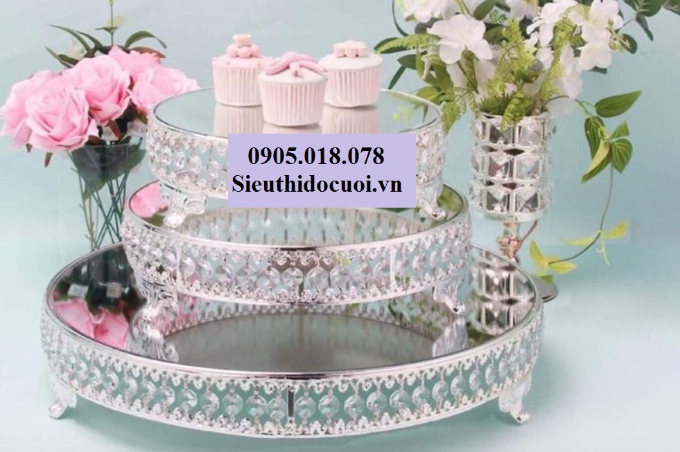 Khay bánh, kệ bánh, giá để bánh, chân bánh kem Khay bánh, kệ bánh, giá để bánh, chân bánh kem