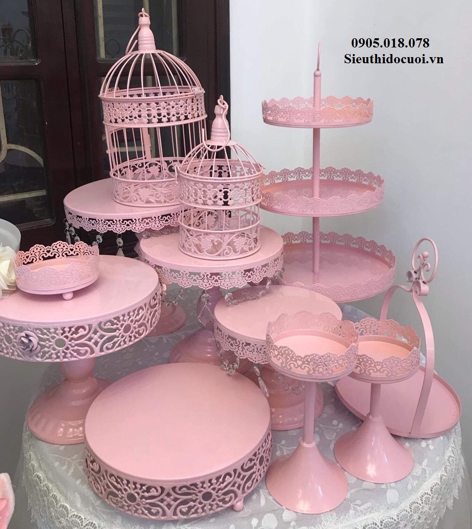 Khay bánh, kệ bánh, giá để bánh, chân bánh kem Khay bánh, kệ bánh, giá để bánh, chân bánh kem