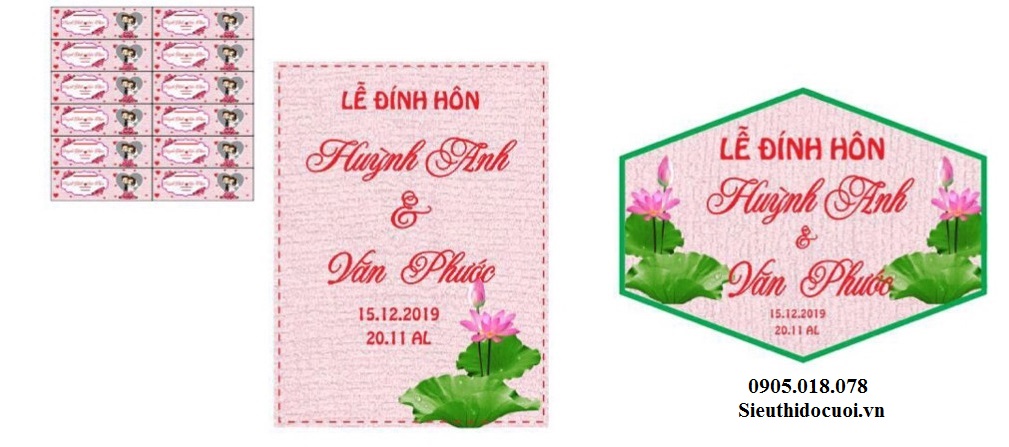 Bảng tên cô dâu chú rể bằng fomex, tem nước suối, chữ xốp Bảng tên cô dâu chú rể bằng fomex, tem nước suối, chữ xốp