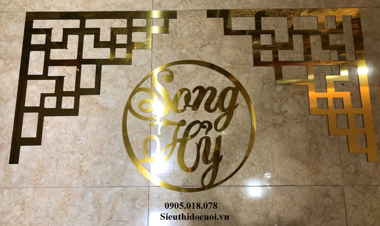 Bộ rồng phụng bằng alu Bộ rồng phụng bằng alu