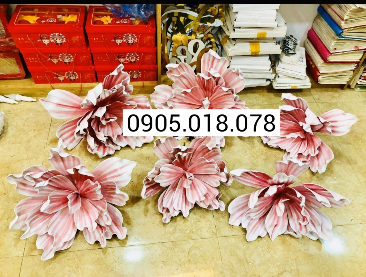 Hoa Xốp trang trí Hoa Xốp trang trí