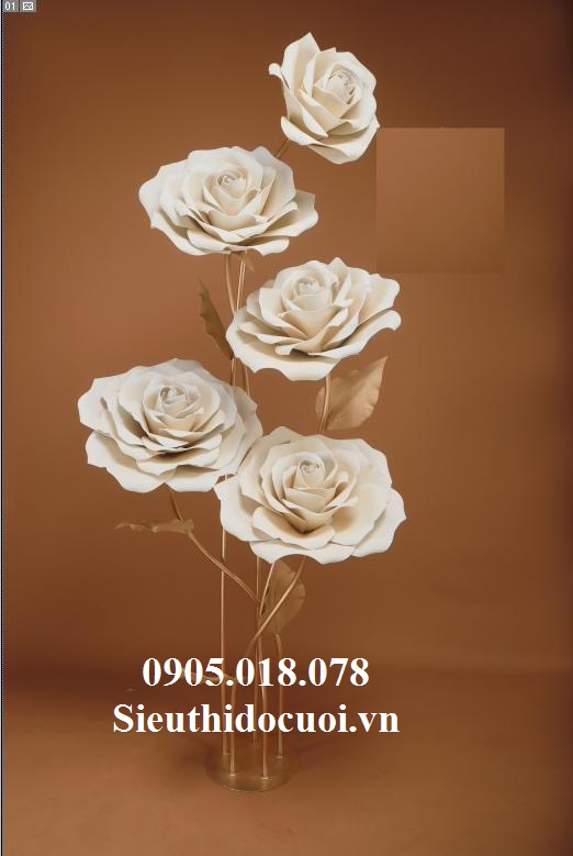 Hoa Xốp trang trí Hoa Xốp trang trí