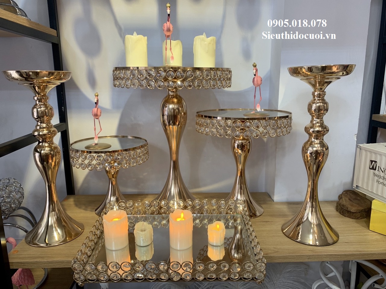 Khay bánh, kệ bánh, giá để bánh, chân bánh kem Khay bánh, kệ bánh, giá để bánh, chân bánh kem