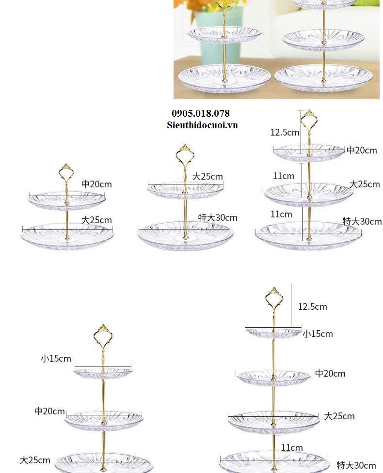 Khay bánh, kệ bánh, giá để bánh, chân bánh kem Khay bánh, kệ bánh, giá để bánh, chân bánh kem