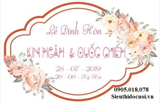 Bảng tên cô dâu chú rể bằng fomex, tem nước suối, chữ xốp Bảng tên cô dâu chú rể bằng fomex, tem nước suối, chữ xốp
