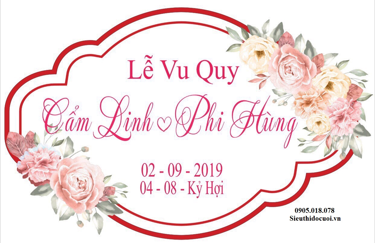 Bảng tên cô dâu chú rể bằng fomex, tem nước suối, chữ xốp Bảng tên cô dâu chú rể bằng fomex, tem nước suối, chữ xốp