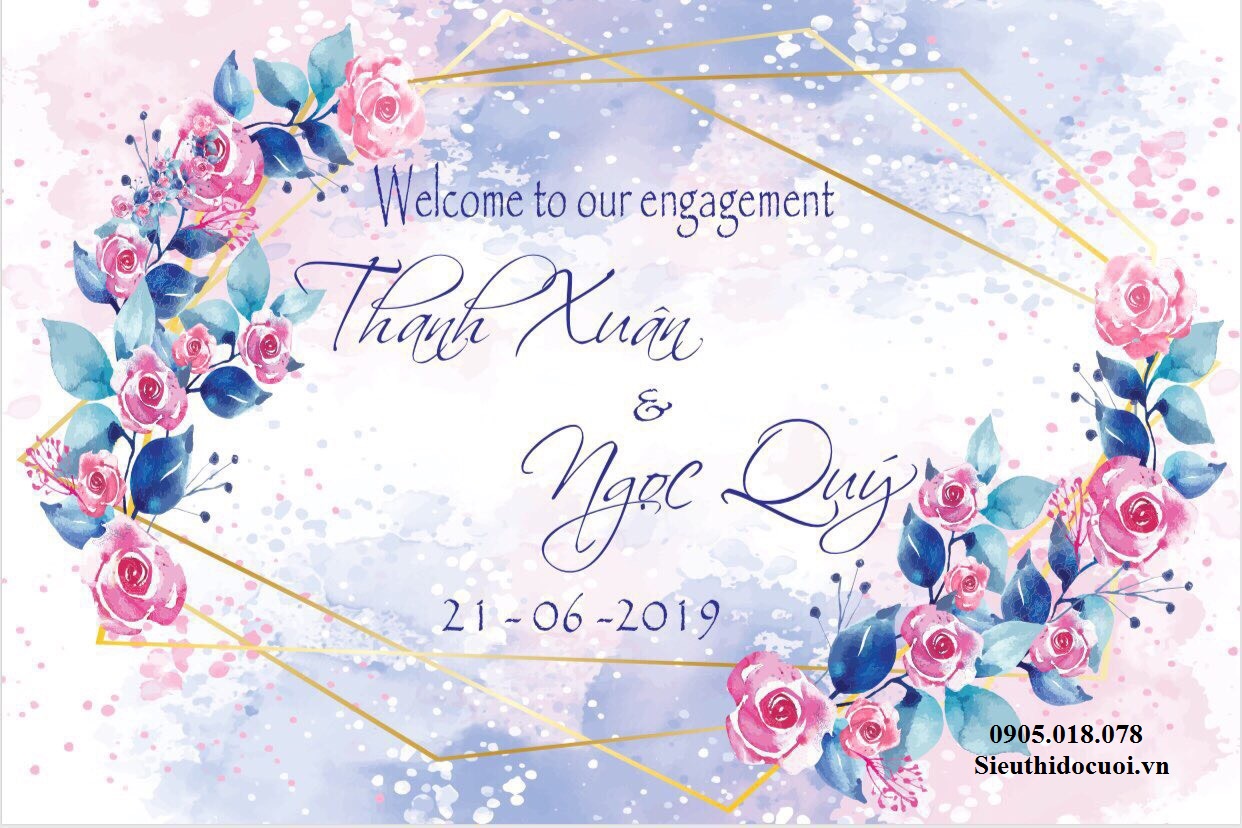 Bảng tên cô dâu chú rể bằng fomex, tem nước suối, chữ xốp Bảng tên cô dâu chú rể bằng fomex, tem nước suối, chữ xốp