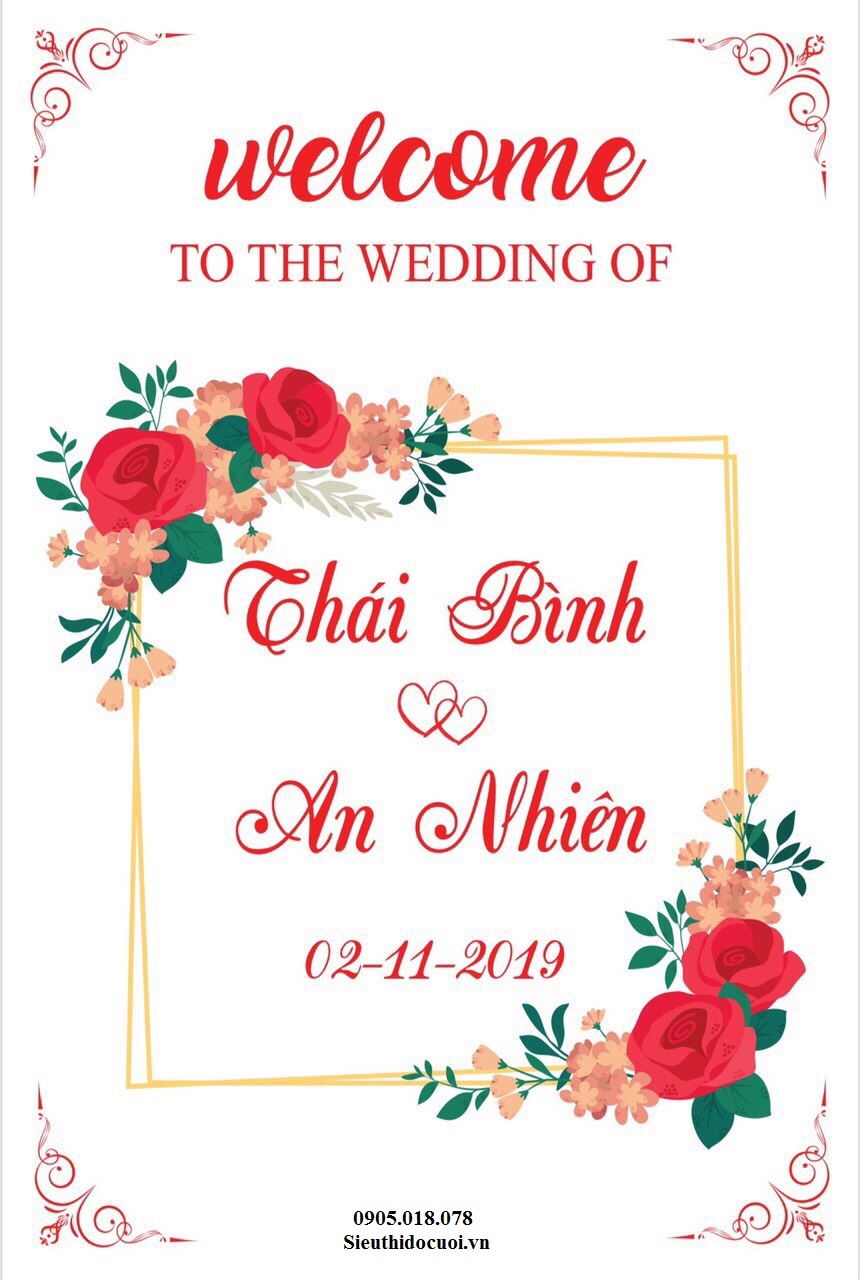 Bảng tên cô dâu chú rể bằng fomex, tem nước suối, chữ xốp Bảng tên cô dâu chú rể bằng fomex, tem nước suối, chữ xốp