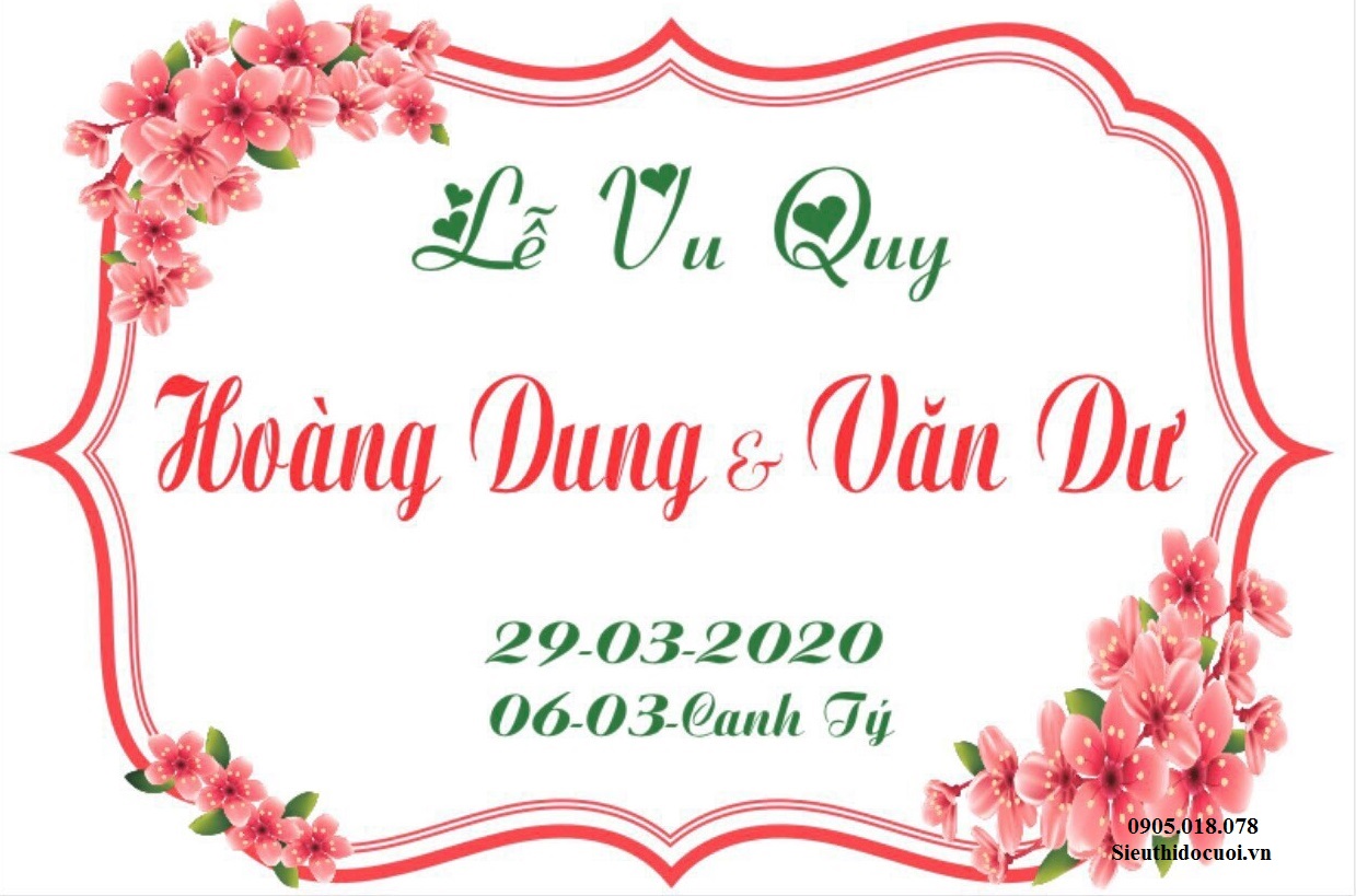 Bảng tên cô dâu chú rể bằng fomex, tem nước suối, chữ xốp Bảng tên cô dâu chú rể bằng fomex, tem nước suối, chữ xốp