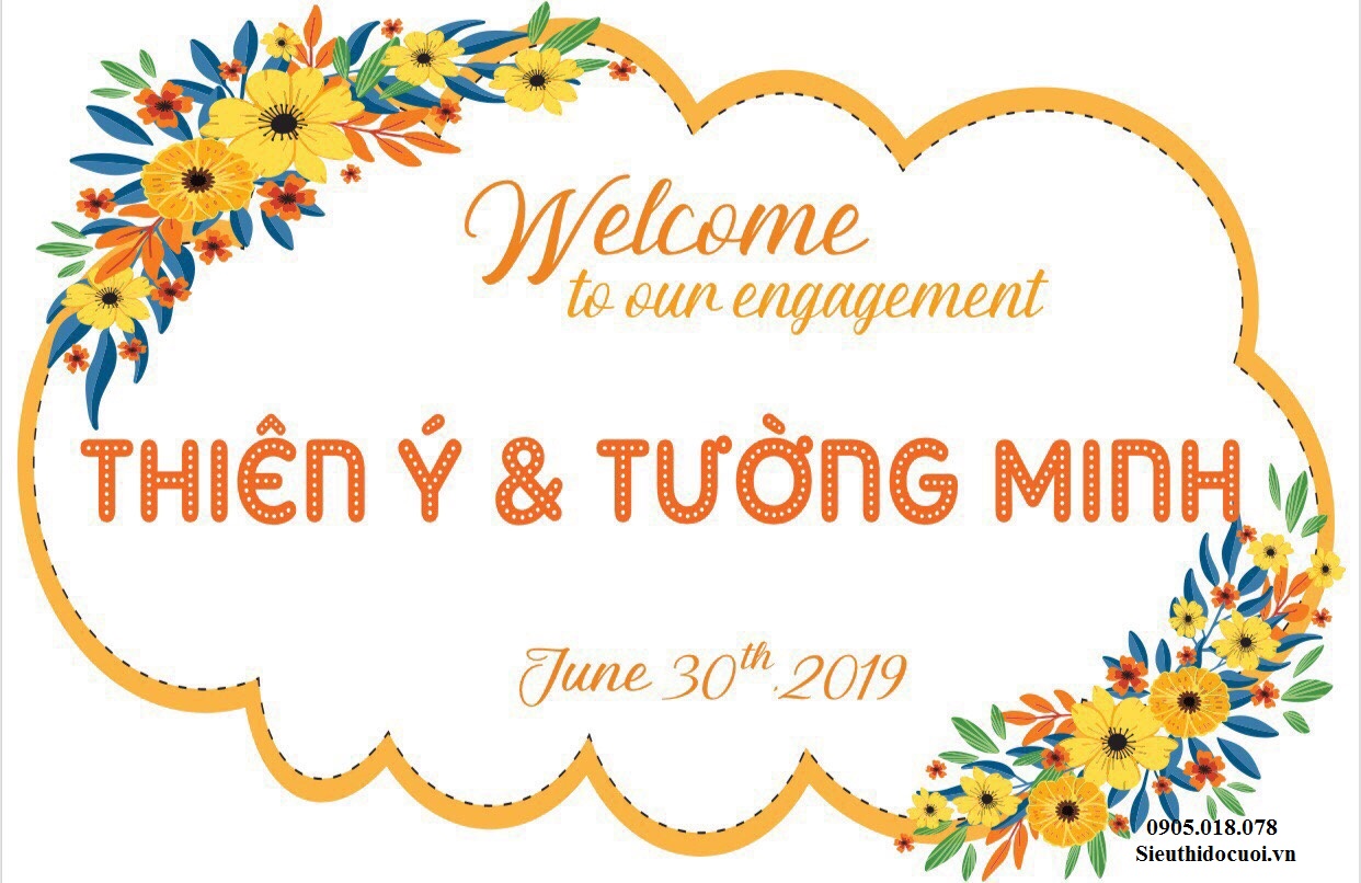 Bảng tên cô dâu chú rể bằng fomex, tem nước suối, chữ xốp Bảng tên cô dâu chú rể bằng fomex, tem nước suối, chữ xốp