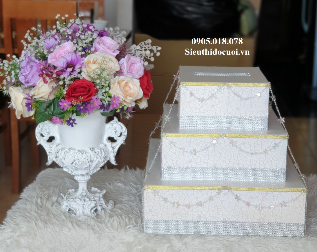 Bánh kem 3 tầng Bánh kem 3 tầng