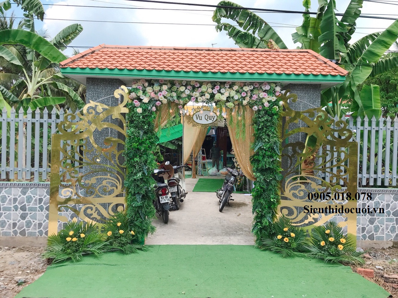 Cổng hoa đám cưới, cổng cưới Cổng hoa đám cưới, cổng cưới