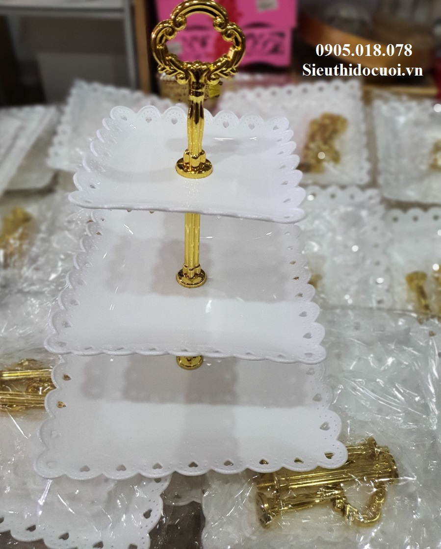 Khay bánh, kệ bánh, giá để bánh, chân bánh kem Khay bánh, kệ bánh, giá để bánh, chân bánh kem