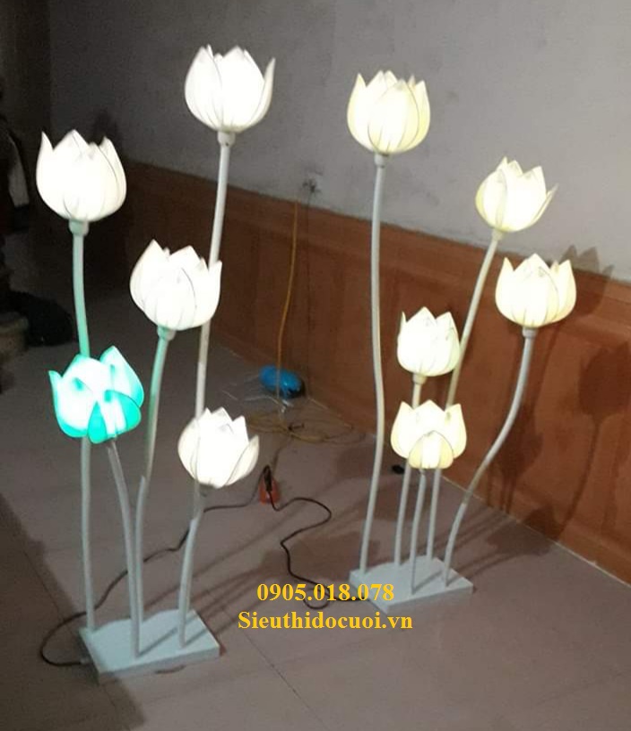 Trụ đèn dẫn lối Hoa Sen Trụ đèn dẫn lối Hoa Sen