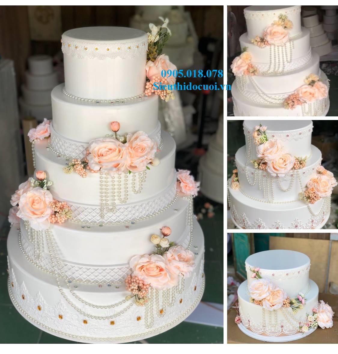 Bánh kem 5 tầng Bánh kem 5 tầng