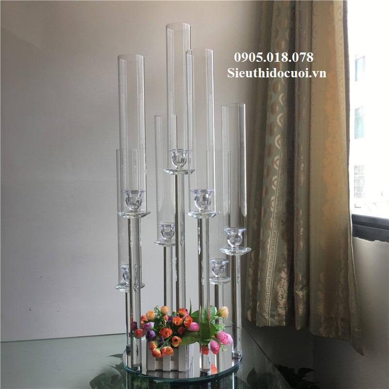 Chân nến trong suốt Chân nến trong suốt