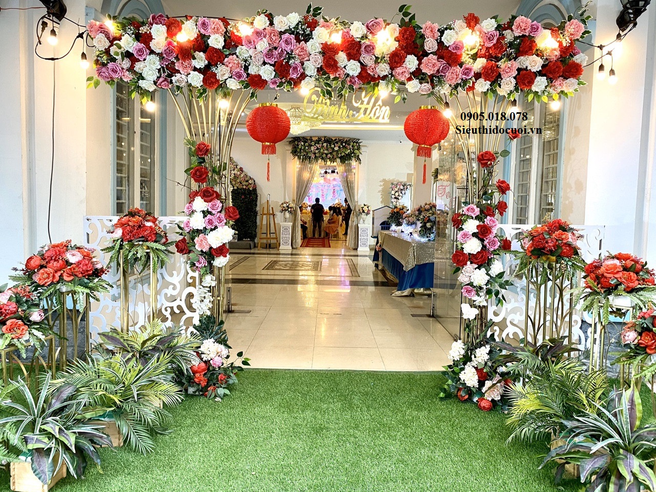 Cổng hoa đám cưới, cổng cưới Cổng hoa đám cưới, cổng cưới