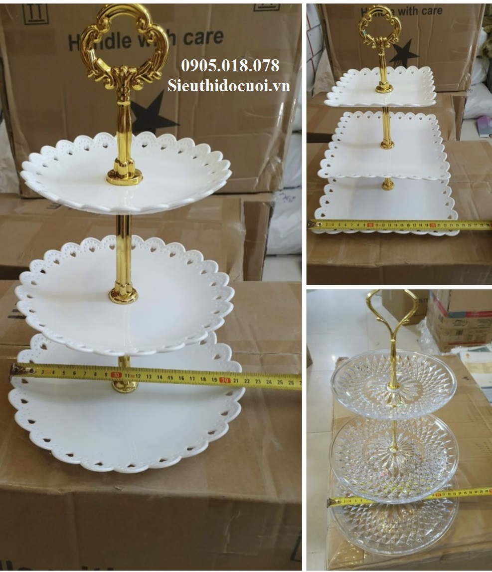 Khay bánh, kệ bánh, giá để bánh, chân bánh kem Khay bánh, kệ bánh, giá để bánh, chân bánh kem